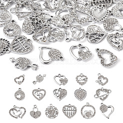 32 stücke 16 stil legierung strass anhänger&nbsp;ALRI-TA0001-16