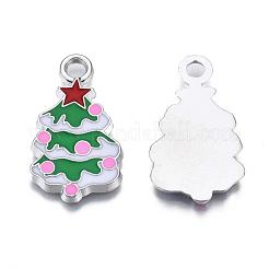 Natale in lega albero ciondoli smaltati&nbsp;ENAM-R041-18