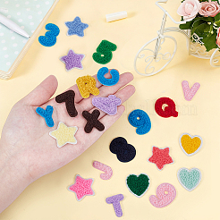 Polyesterhandtuch-Stickereigitter auf Patches&nbsp;PATC-MA0001-58