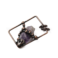 Natürlichen Amethyst Nuggets Anhänger&nbsp;G-B149-05R-03