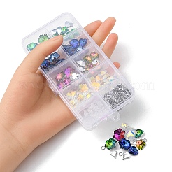 DIY-Set zur Herstellung von Ohrringen mit glitzernden Sternen und Schneeflocken&nbsp;DIY-YW0006-56