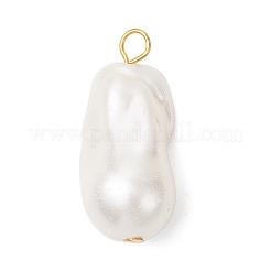 Pendentifs en perles d'imitation abs&nbsp;PALLOY-JF04059-01