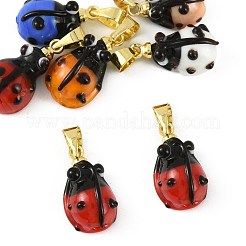 6pcs pendentifs au chalumeau faits à la main&nbsp;LAMP-FS0001-57A