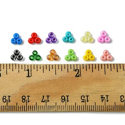54 g Backfarbe in 12 Farben und transparente Glasperlen&nbsp;SEED-FS0001-19