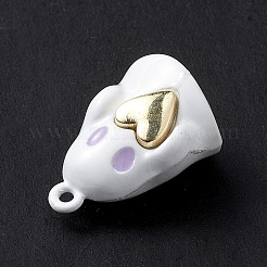 Pendenti in lega verniciati a spruzzo di Halloween&nbsp;PALLOY-R139-01B-01