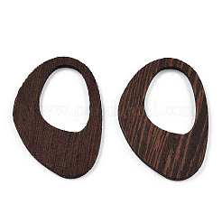 Anhänger aus natürlichem Wengeholz&nbsp;WOOD-T023-55B-01