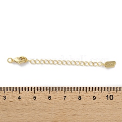 Messing-Karabinerverschlüsse und -Enden mit Kette&nbsp;KK-F880-35G