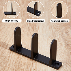 4 Stück ABS-Kunststoff-Schiebetür-Bodenführung&nbsp;FIND-WH0441-89A