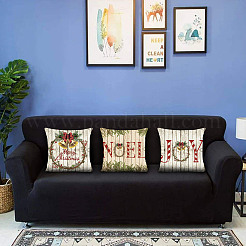 Ensemble de housses de coussin de personnalisation de toile de jute&nbsp;AJEW-WH0124-019