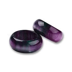 Anillo de dedo ancho y grueso de resina para mujer&nbsp;RJEW-N041-01-C02