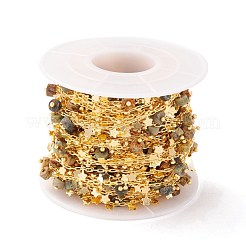 Catene di perline a colonna di turchese africano naturale (diaspro).&nbsp;CHC-K012-02G-10