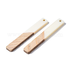 Colgantes grandes de resina & madera&nbsp;RESI-T035-19-A04