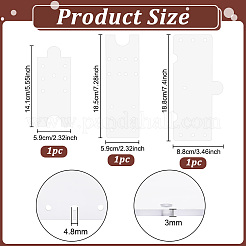 3 Stück Acryl-Vorlagen in 3 Stilen&nbsp;TOOL-BC0003-53