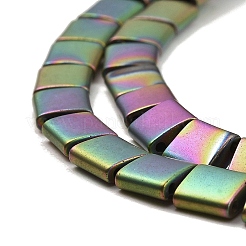 Fili di perline di ematite sintetica non magnetica satinata elettrolitica&nbsp;G-G089-B01-02