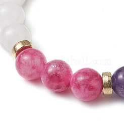 4 stücke 4 arten natürliche edelstein perlen stretch armbänder sets&nbsp;BJEW-JB11010