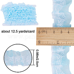 12.5 Yard doppellagiger Spitzenbesatz aus Polyester&nbsp;OCOR-GF0003-11B