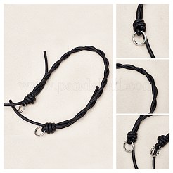Asas del bolso de cuero de la pu&nbsp;FIND-WH0062-98B