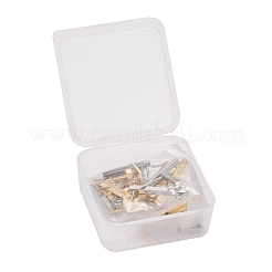 24 Stück Ohrstecker-BeZubehör aus 304 Edelstahl&nbsp;STAS-LS0001-07