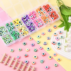 210pcs 14 Art handgemachte Polymer-Ton-Perlen&nbsp;CLAY-YW0001-61