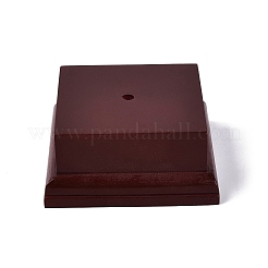 Sous-sol de médaille en bois non teint pour la fixation de meubles&nbsp;WOOD-WH0025-45