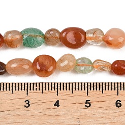 Natürliche Achat Nuggets Perlen Stränge&nbsp;G-B170-A02