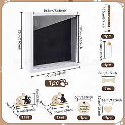 Espositori per persone e animali in mdf&nbsp;AJEW-PH0009-21