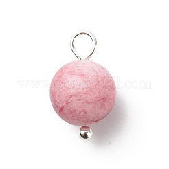 Natürliche weiße Jade Charms&nbsp;PALLOY-JF01843