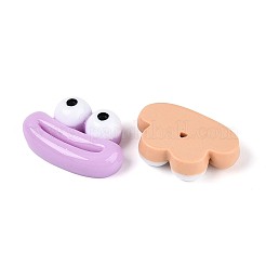 Undurchsichtige Decoden-Cabochons aus Harz&nbsp;RESI-N051-15
