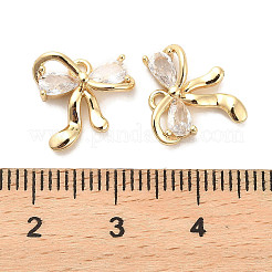 Messing Glas Anhänger / charms&nbsp;KK-C054-17G