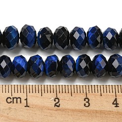 Fili di perline di occhio di tigre naturale&nbsp;G-K351-B03-03