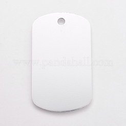 Pendentifs en aluminium&nbsp;LS-ALUM-WH0007-03B
