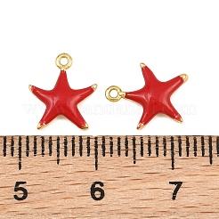 Ciondoli smaltato in ottone&nbsp;KK-CBA3642-03G-07