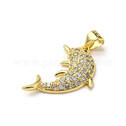 Ottone micro spianare pendenti zirconi&nbsp;FIND-Z023-02C