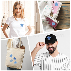 20 Stück 4 Stile Polyester-Stickgarn zum Aufbügeln/Aufnähen&nbsp;PATC-GF0001-74