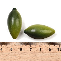 Cuentas de resina opaca de la serie Fruit&nbsp;RE-CBAC4C7-11F