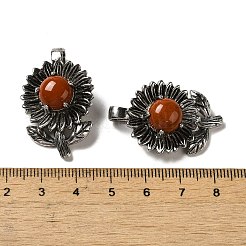 Pendentifs en pierres précieuses mixtes naturels et synthétiques&nbsp;G-A095-03AS