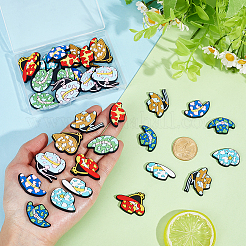 40 Stück PVC-Cabochons in 10 Stilen&nbsp;PVC-PH0001-40