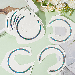 Wasserdichter PVC-Blumenmuster-Klassikgitarren-Schalllochring-Mundradaufkleber&nbsp;DIY-WH20058-13B