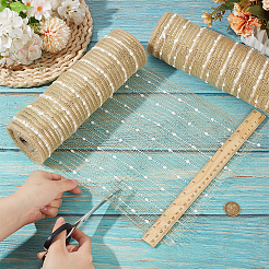 2 rollo de 20 yardas de malla de poliéster para ramo de flores&nbsp;DIY-BC0016-14