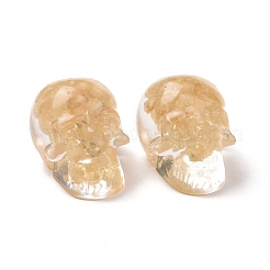 Perle di trucioli tinti di quarzo giallo naturale&nbsp;G-E185-11