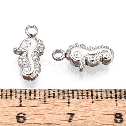 Dijes de caballito de mar de acero inoxidable 304&nbsp;STAS-T069-04P