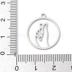 Pendentifs en acier inoxydable 304&nbsp;STAS-Z131-01C-P
