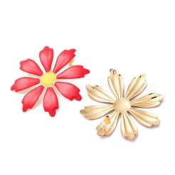 Pendientes de aleación de esmalte para mujer.&nbsp;EJEW-U028-12G