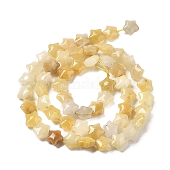 Natürlichen Topas Jade Perlen Stränge&nbsp;G-Z080-A20-8mm