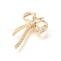 Ottone micro spianare pendenti zirconi&nbsp;KK-V008-13G-02