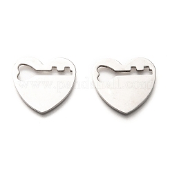 Pendentifs en acier inoxydable 201 anti-ternissement&nbsp;STAS-Z031-18P