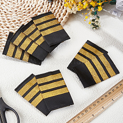 4 spallina da capitano in poliestere&nbsp;DIY-CY0002-91A