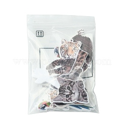 12 Stück 6 Stile bedruckte undurchsichtige Acrylanhänger&nbsp;SACR-FS0001-26