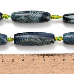 Naturelles feu crépitent agate perles brins&nbsp;GG-CBAB0A6-01