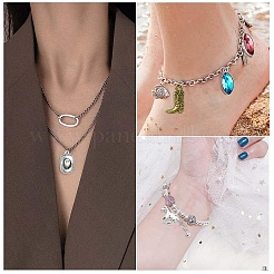 30 pz 6 stili pendenti in lega di stile tibetano&nbsp;FIND-YW0010-52